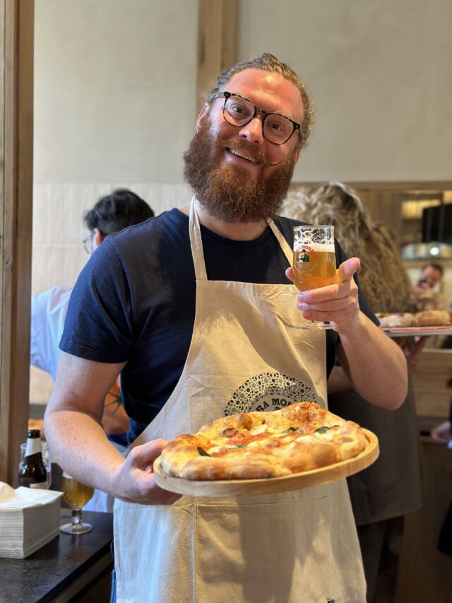 JP maakt een pizza bij Zero Zero