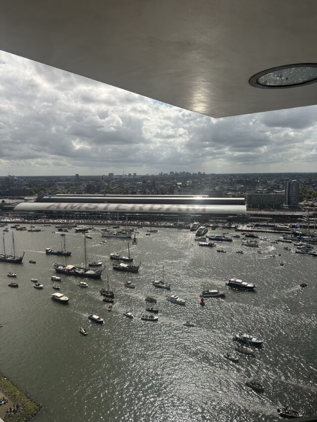SAIL 2025 vanaf A'DAM Toren
