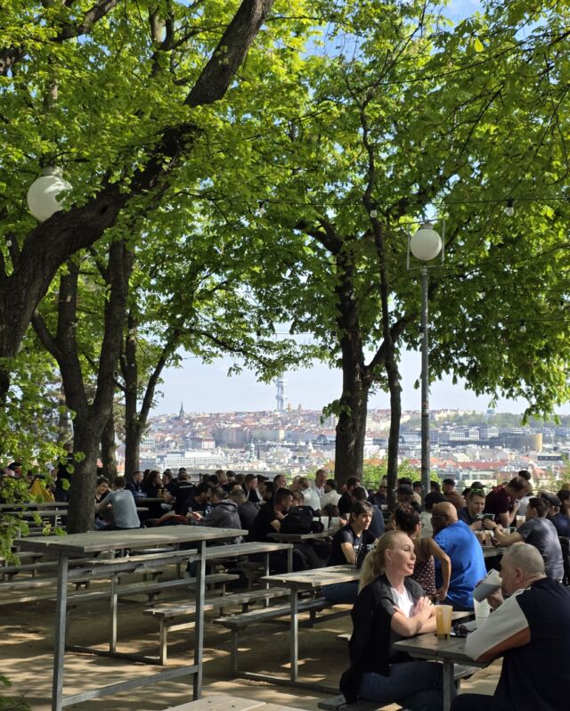Letná Beer Garden Praag