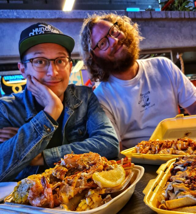 QueenD World of Foodporn Roger & JP