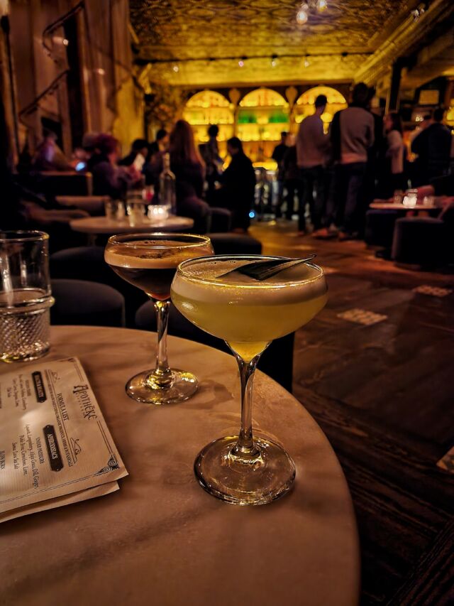 Cocktails Apotheke York City Chinatown
