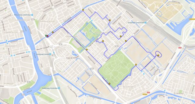 Hardlooproute Amsterdam Watergraafsmeer 3