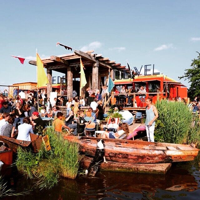 Cefe De Ceuvel Terras Amsterdam