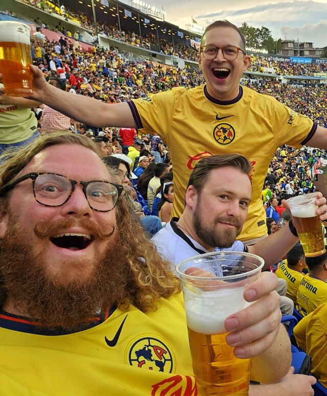 Bij Club America in Mexico