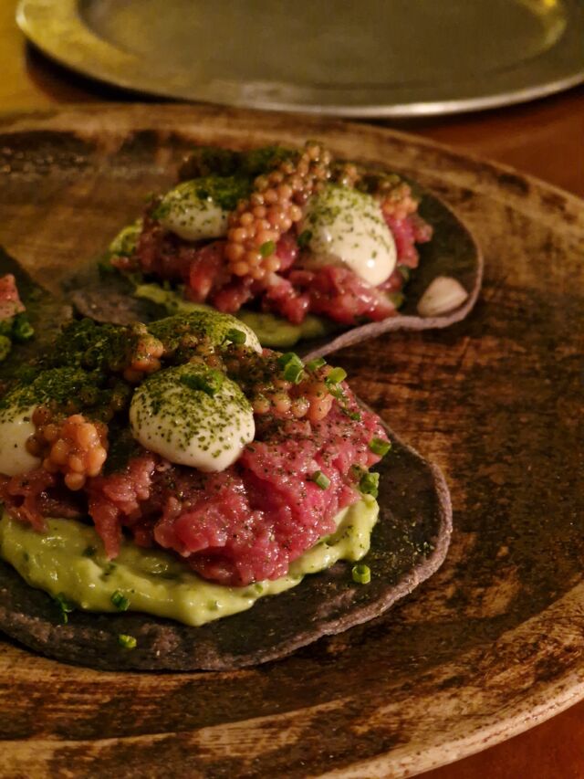 Coba Taco Steak Tartaar