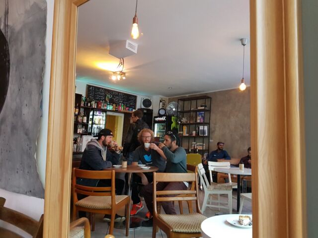 Coffee in Uptown Coffee Bar
