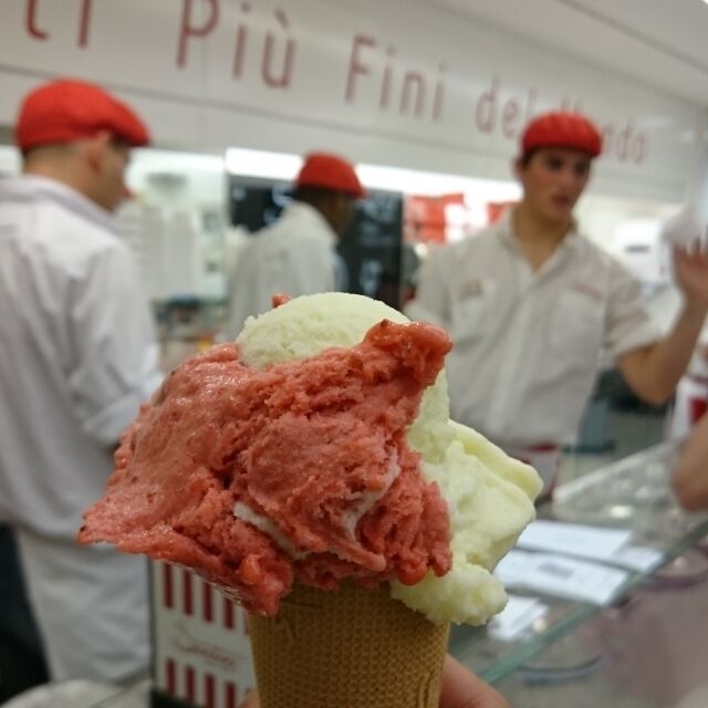 Icecream Santini Chiado Lissabon