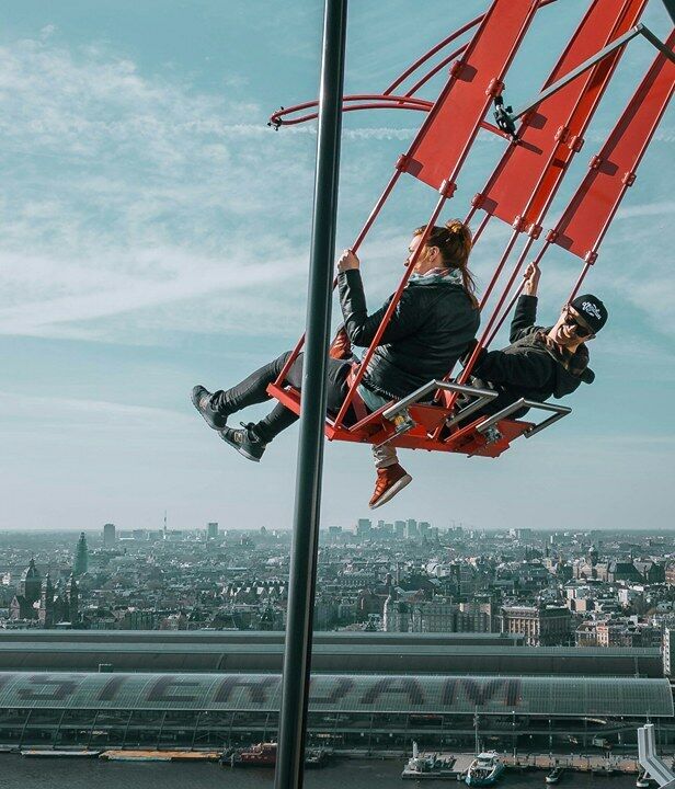 Roger Bloem Over The Edge Swing Adam Lookout Toren