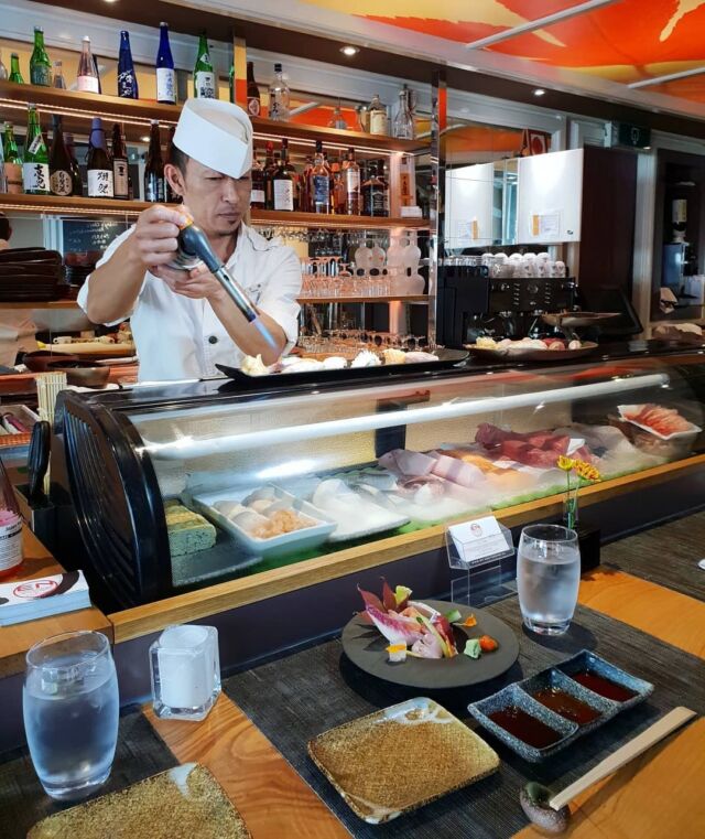 Sushi Nigiri en Japanese Kitchen And Sake Bar Amsterdam Sushichef Ken