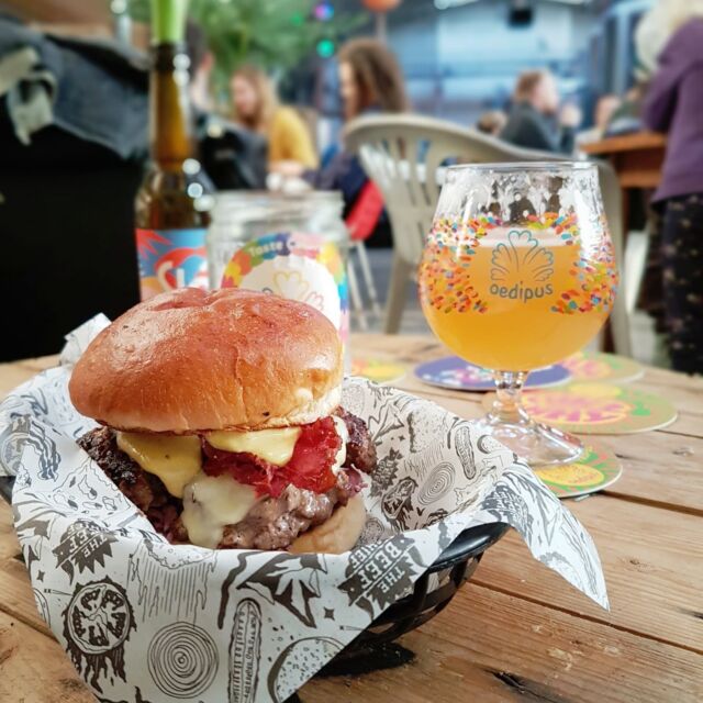 The Beef Chief Pastrami Burger Bier Oedipus Brouwerij