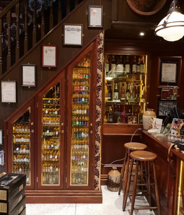 The Friend at Hand Whiskey Store Belfast Inside