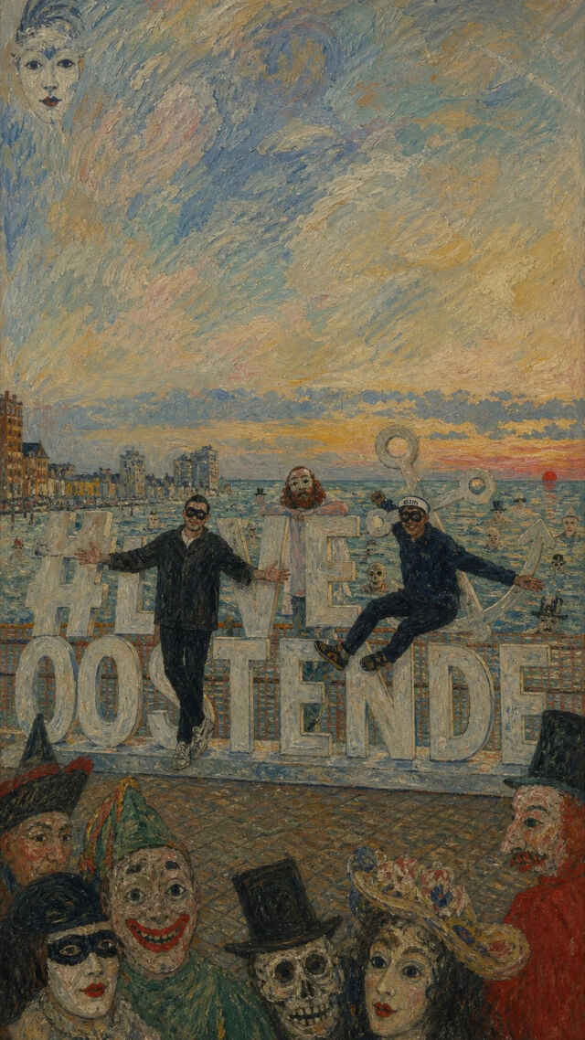 Cityguys Oostende James Ensor stijl
