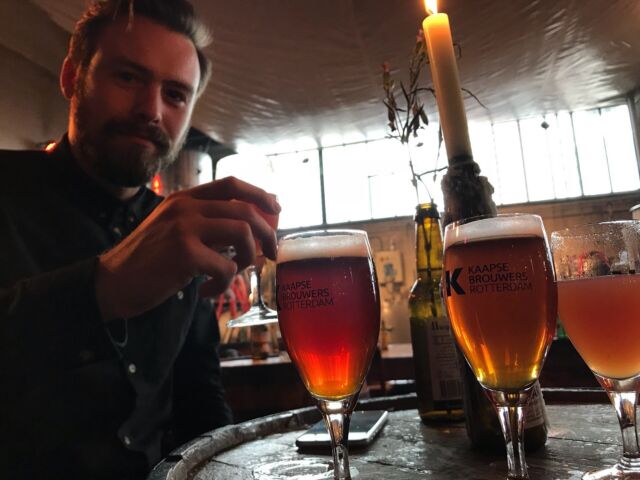 Steven bij Kaapse Brouwers