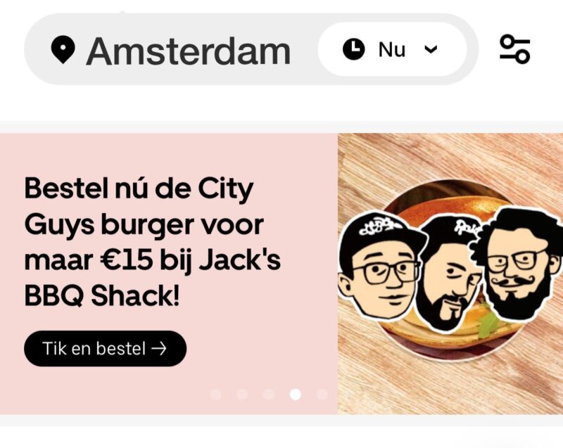Bestel nu de Cityguys Burger bij Jack's BBQ Shack