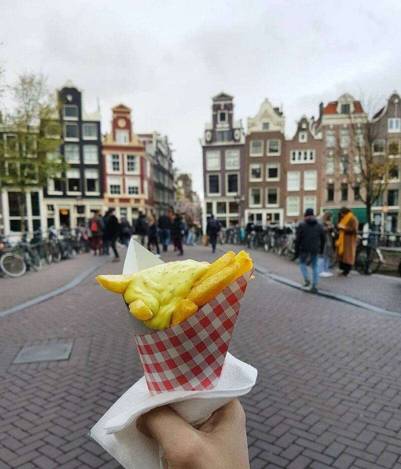 Frietsteeg Amsterdam fries