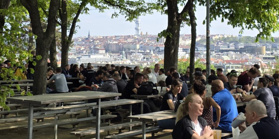 Letná Beer Garden Praag