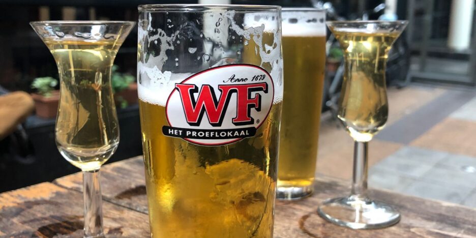 Kopstootje bij Wynand Fockink